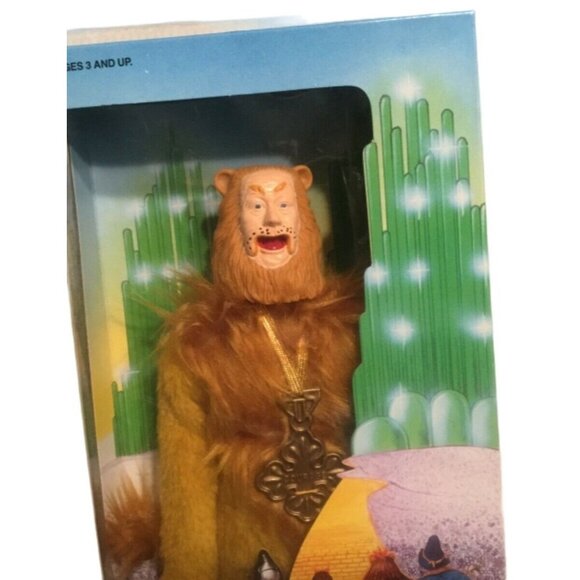 Wizard of Oz Cowardly LION 50th Anniversary Character Doll 1988 Multi Toys Corp - Picture 3 of 12